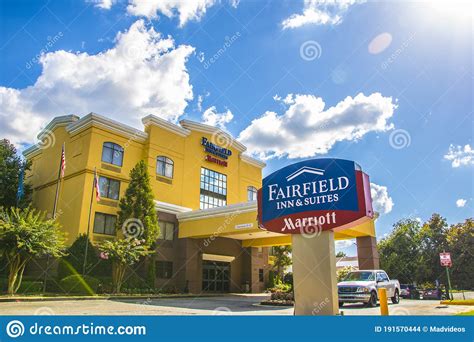 Fairfield Inn And Suites By Marriott Street Sign And Building Editorial