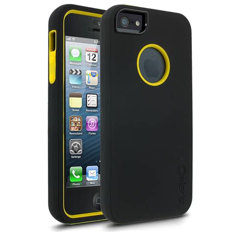 Cellairis Rapture Elite Series Black And Yellow Iphone 5 Case Black