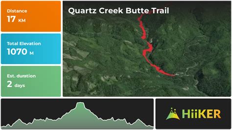 Quartz Creek Butte Trail Washington