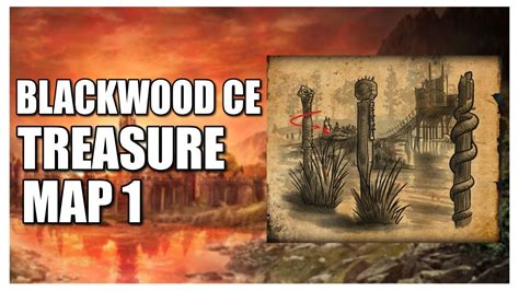 Blackwood Ce Treasure Map Location Eso Blackwood Youtube