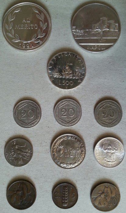 Italy Lot Of 12 Various Italian Coins And Medals Catawiki