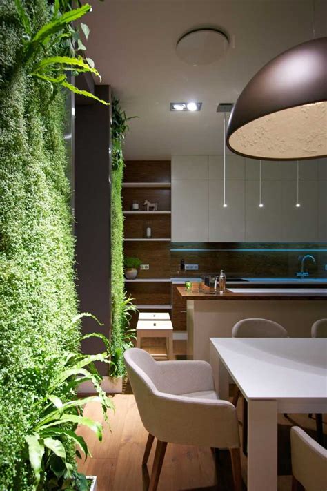 Mur végétal intérieur