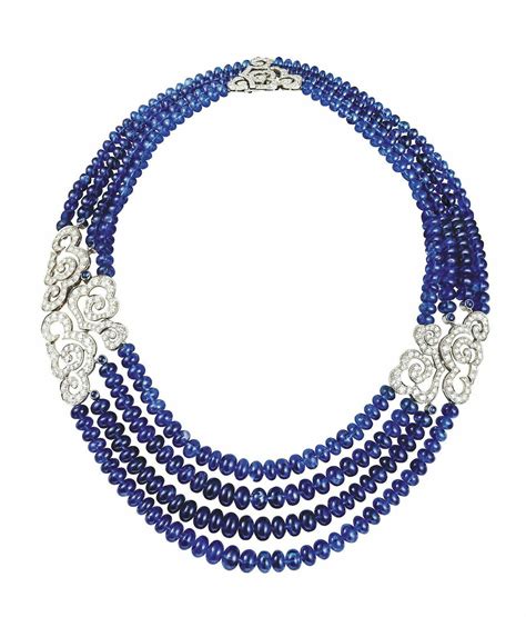 Sapphire Sapphire Necklace Cartier Jewelry Beautiful Jewelry