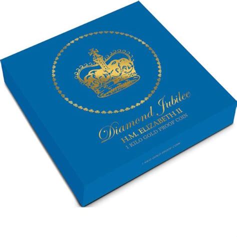 Her Majesty Queen Elizabeth Ii Diamond Jubilee 2012 1 Kilo Gold Proof