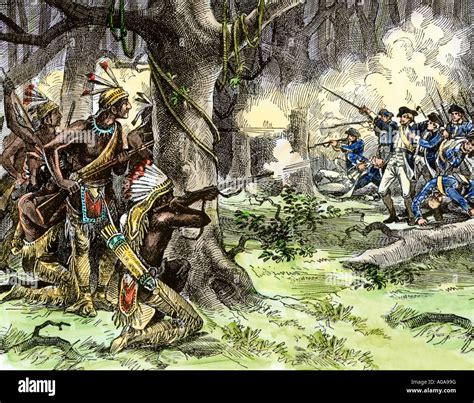 General Josiah Harmar Defeated By Miami Tribe Warriors In The Old