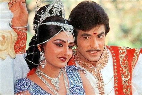 Jaya Prada With Jeetendra Vintage Bollywood Indian Actresses India