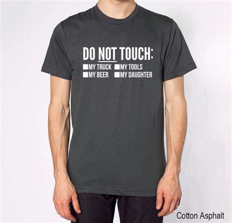 Do Not Touch T Shirt For Dad Husband Unisex Mens S M L Xl Etsy