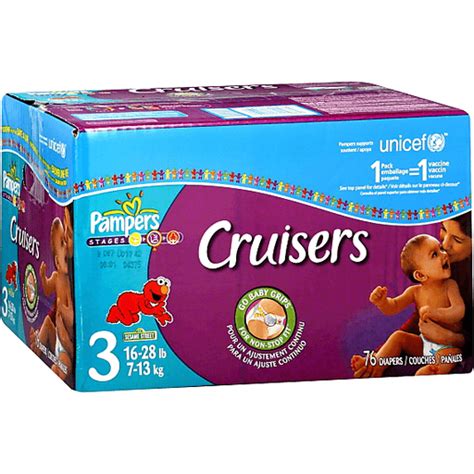 Pampers Cruisers Diapers Size 3 16 28 Lb Sesame Street Shop Sun