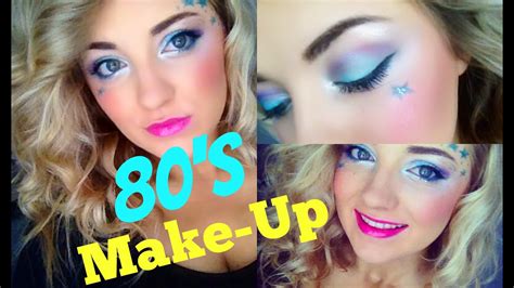 80s Girl Makeup Tutorial Youtube