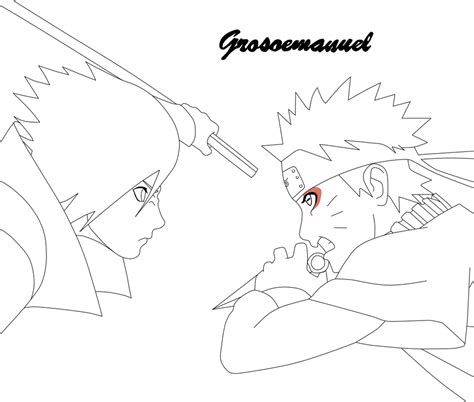 Naruto Vs Sasuke By Grosoemanuel On Deviantart