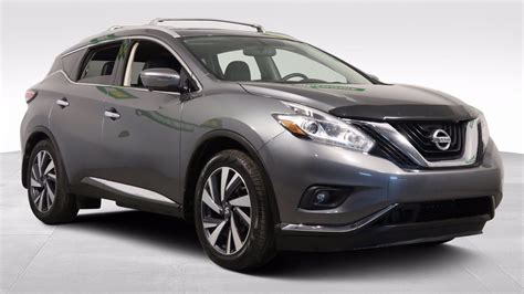 Used 2016 Nissan Murano Platinum Ac Toit Cuir Nav Mags For Sale At