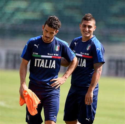 Verratti is situated nearby to cillitti. Marco Verratti Photos Photos: Italy Training Session and ...