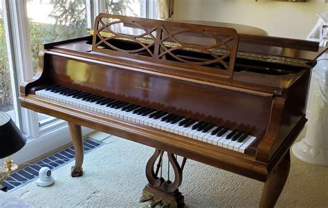 Bid Now Steinway Walnut Baby Grand Piano 1979 Invalid Date Est