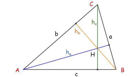 Altura De Um Triângulo