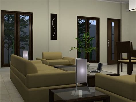 desain ruang keluarga minimalis sederhana modern