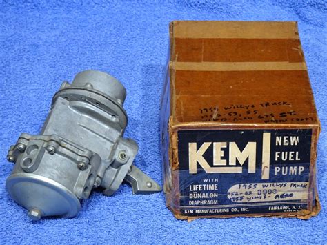 1952 1955 Willys Aero 675 St Wagon Truck Fuel Pump Nos Nors Classic