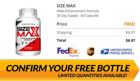Size Max Male Enhancement Supplement Reviews Does It Has Any Side