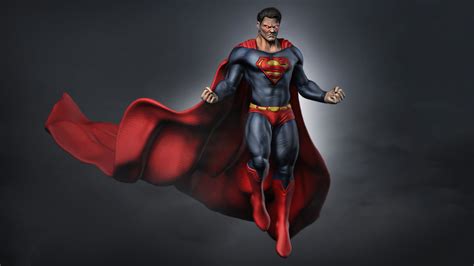 Superman Flying Comic Wallpaper