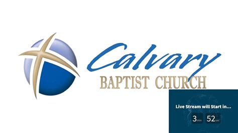 Calvary Baptist Church Of Memphis Live Stream 8302020 Ss Youtube
