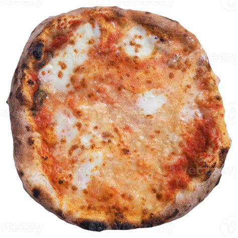 Margherita Pizza Baked Food Transparent Png 8541883 Png