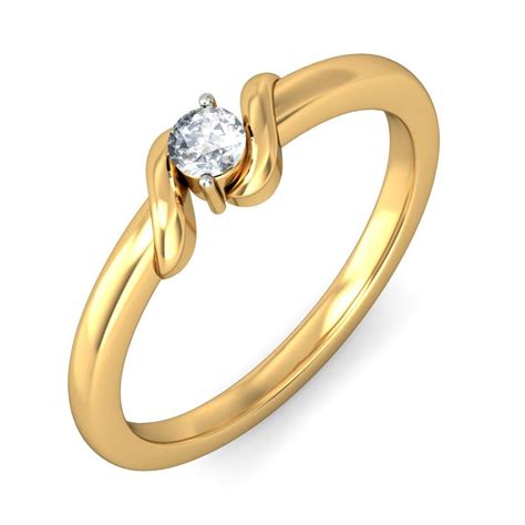 Unusual Gold Ring Design For Couple