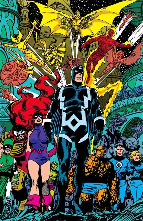 Inhumans Art By The Amazing J Byrne Inhumans Comics Marvel Comics