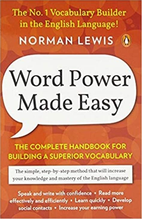 Word Power Made Easy By Norman Lewis Sanghiy Enterprises