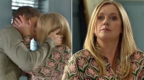 Hollyoaks Spoilers Sex Shock For Diane Hutchinson As She Kisses Stepson Beau Ramsey In Steamy