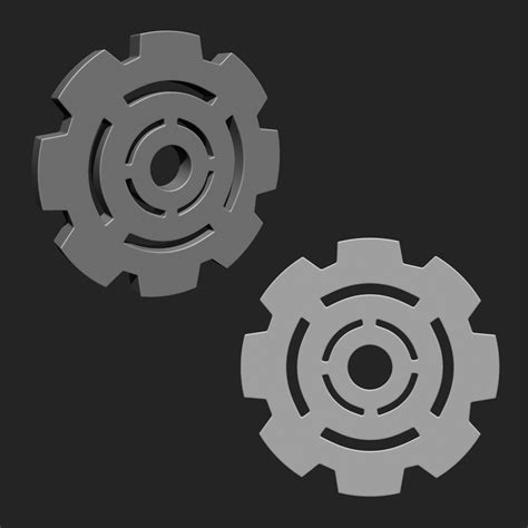 Artstation Steampunk Gears Imm Brush Pack 21 In One Vol 3 Brushes