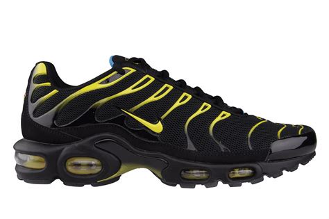 Nike Air Max Plus Tuned 1 Black Yellow Sneaker Bar Detroit