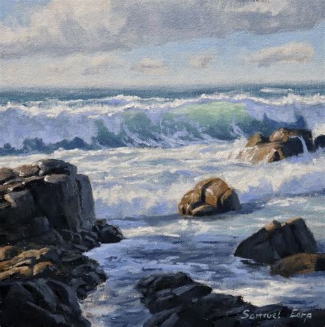 How To Paint A Seascape — Samuel Earp Artist — Samuel Earp Artist