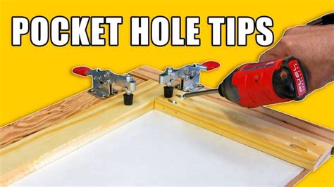 Pocket Hole Tips Pocket Hole Jig Tricks Pocket Hole Pocket Hole