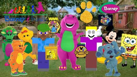 Barney And Friends And Gold Clues Poster Barney And Friends Barney