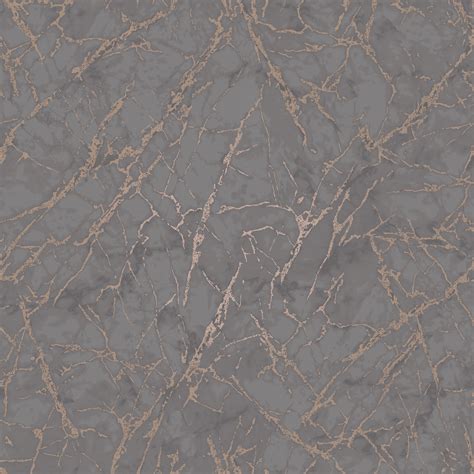Fine Decor Metallic Marble Wallpaper Fd42267 Greyrose Gold