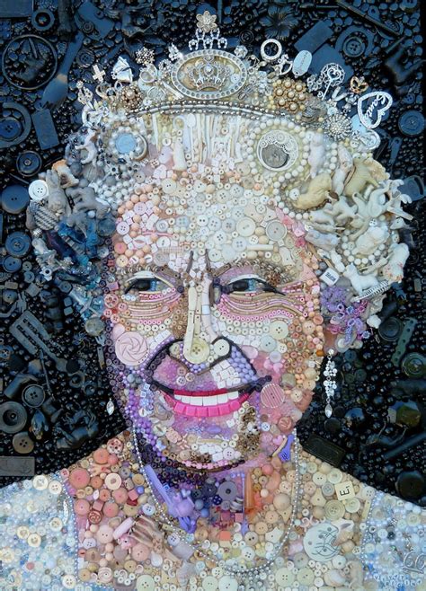 Famous Portraits Recreated From Recycled Materials And Found Objects