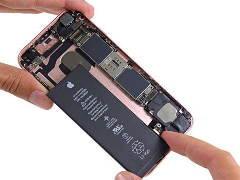 Grab a battery fix kit from ifixit. iPhone 6s teardown: smaller battery, heavier display ...