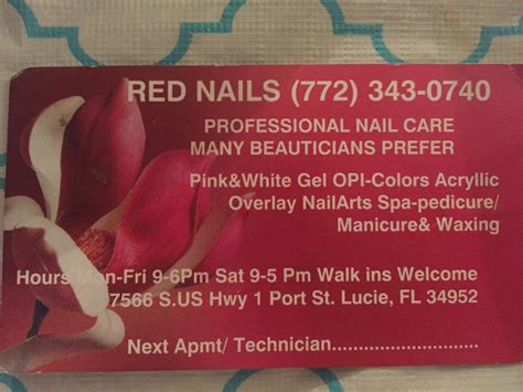 Red Nails | Port Saint Lucie FL