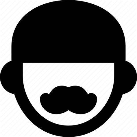 Face Moustache Person Stash Icon Download On Iconfinder