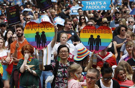 Australians Say Yes To Same Sex Marriage In Historic Vote Pm Turnbull Promises Law By
