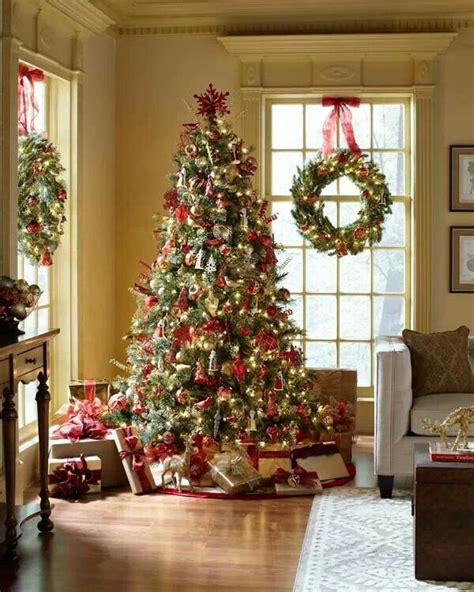 45 Classic Christmas Tree Decorations Ideas Decoration Love