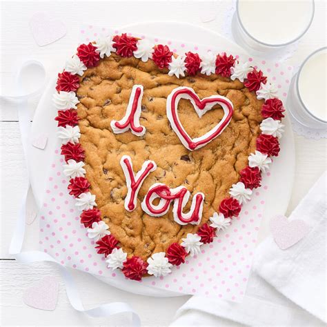 I Love You Heart Cookie Cake Mrs Fields
