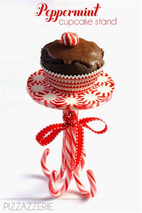 The moist chocolate cake & creamy peppermint frosting makes it a perfect holiday dessert. holiday decor, decorating with peppermint candy