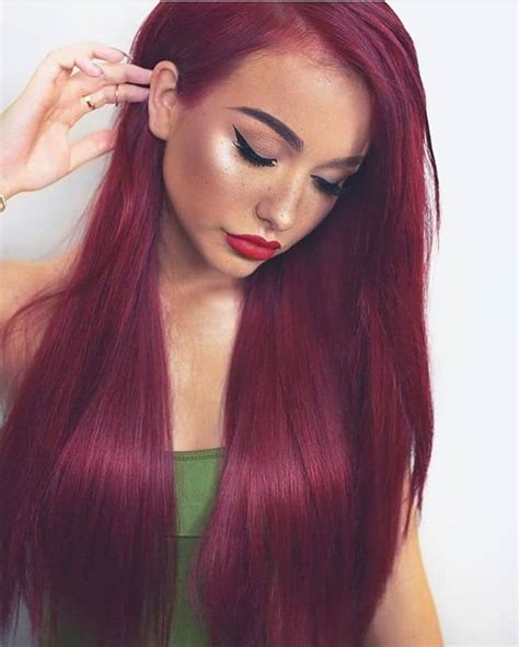 30 Refreshing Red Violet Hair Color Trends For 2024