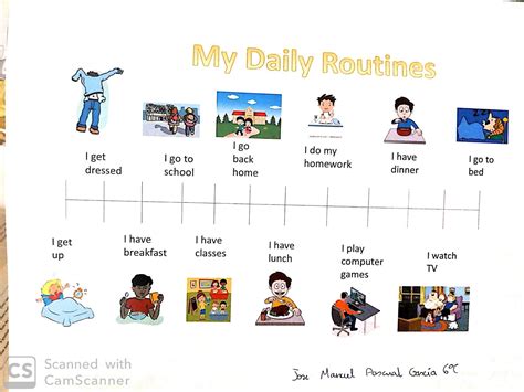 Pop Into The English Bubble Challenge Timeline About Your Daily Routine
