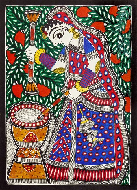 1427 Best Images About Madhubani Indian Paintings On Pinterest