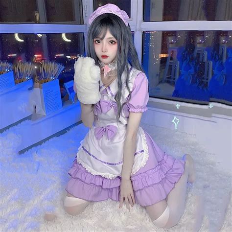 anime girl maid dress cosplay japanese sweet maid cosplay cute japanese maid aliexpress