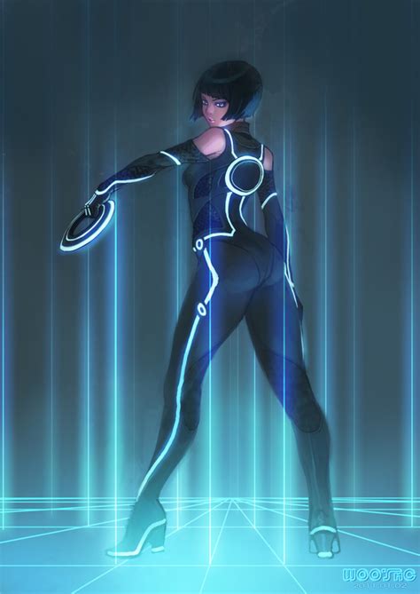 Quorra Tron And 1 More Drawn By Wooc83 Danbooru