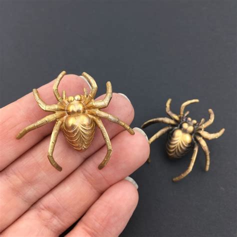 spider pin bug pin spider jewelry spider jewellery spider etsy