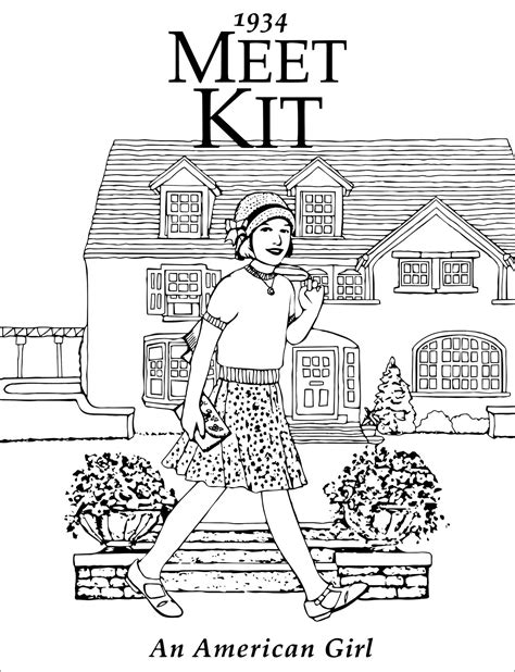 Meet Kit: An American Girl | Kit american girl doll, American girl birthday party, American girl 