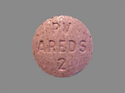 Pv Areds 2 Pill Pink Round Pill Identifier